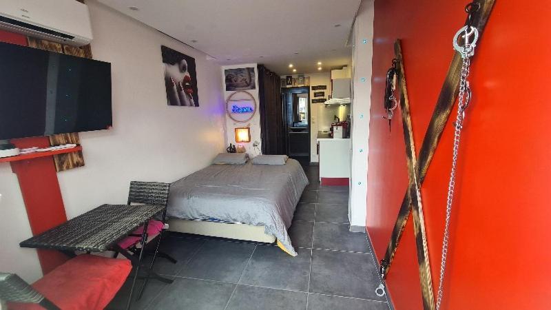 Phantasme Naturiste Studio Terrasse Port Nature 아그 외부 사진