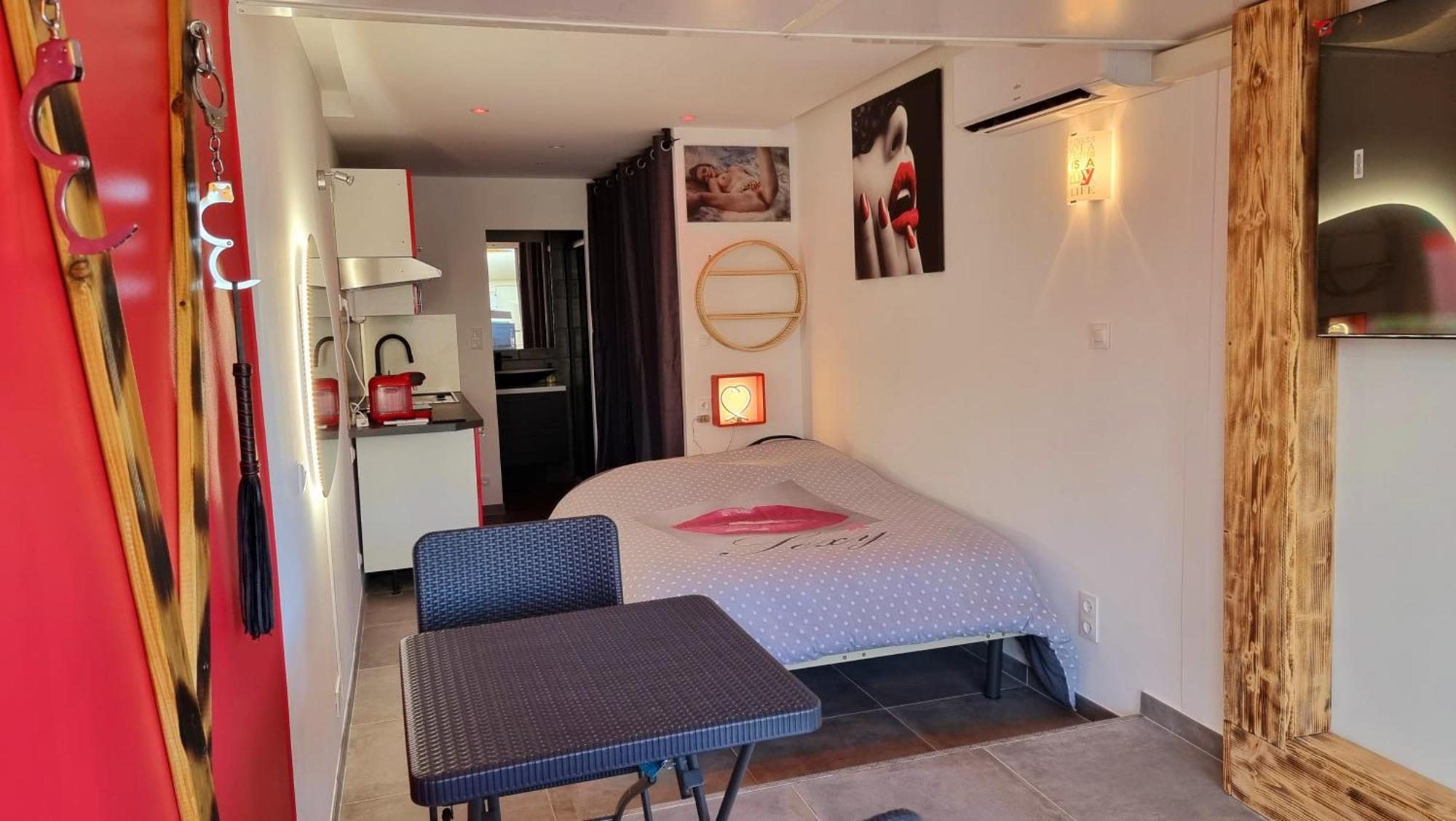 Phantasme Naturiste Studio Terrasse Port Nature 아그 외부 사진